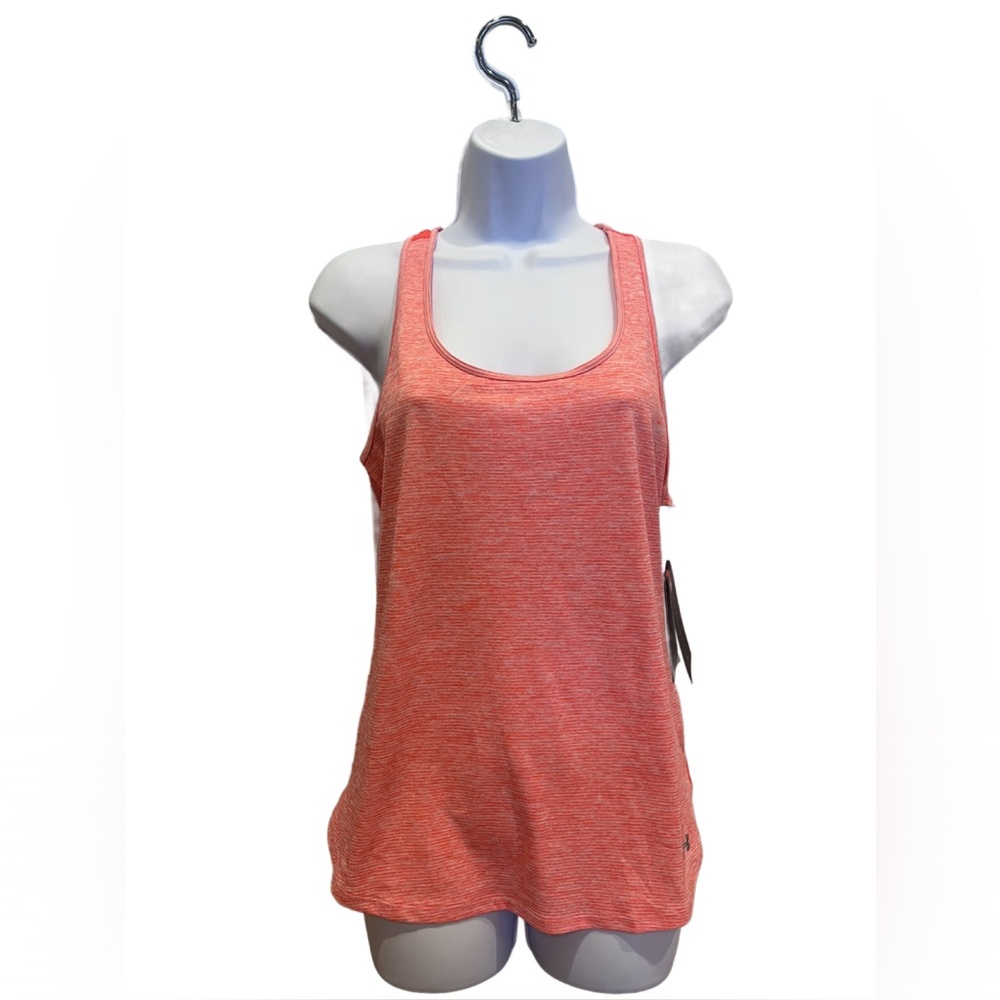 UNDER ARMOUR NWT Threadborne Women's Pink + Hot Pink Workout Tank Size: Medium